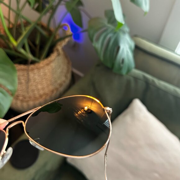 Ray-Ban RB3025 Aviator Large Metal Gold - Picture 3 of 3